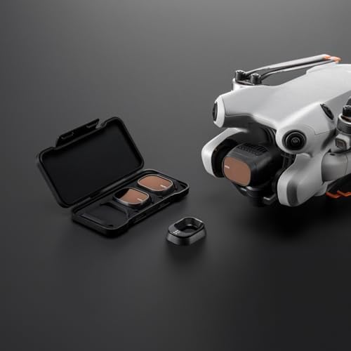 Top down view of neutral density filters for Mini 4 Pro