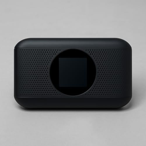Generic Vast H1 mobile wireless router angled view illustrating the durable outer matte finish and branding elements.