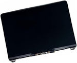 LCDMACAPP CY laptop display panel assembly back side exposing logic board connector flex cables.
