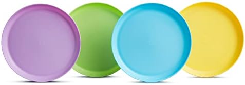 BPA free toddler dining plates 8 count pack