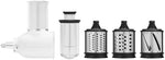 KitchenAid Plastic Fresh Prep Slicer/Shredder Attachment, (Multicolour, White) - Image 5