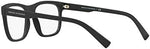 Top view of AX3050 prescription ready optical frames