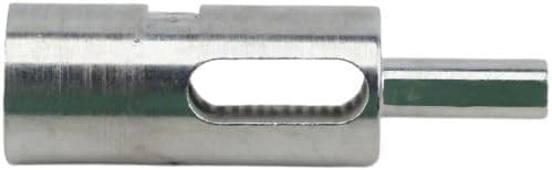 Plum Fittings EZ Twist Ties 9 Gauge Drill Chuck Tool front view for chain link fence installation
