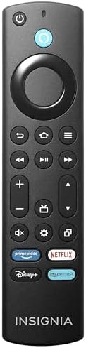 Insignia 32 Inch smart television showing Apple AirPlay media casting feature from a smartphone