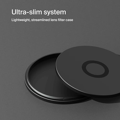 Urth precision machined thread metal lens caps for secure camera filter storage.