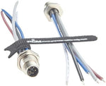 Plinkwirekb waterproof power connector demonstrating the robust IP67 protective seal and polyvinyl chloride jacket layers.