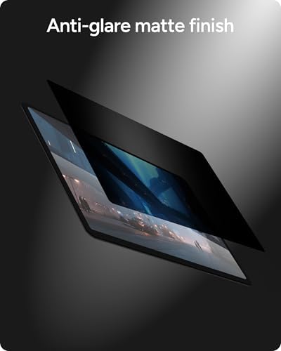 Slim magnetic strip of Zagg privacy filter for MacBook Pro