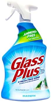 Ammonia free multi surface cleaner bottle for windows and mirrors