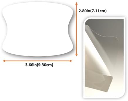 QLim scratch resistant polyurethane film demonstrating flexibility for universal car installation.