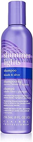 Clairol Shimmer Lights purple shampoo label details