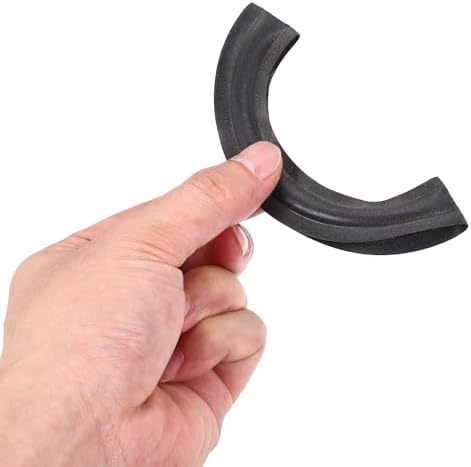 Side profile of flexible foam speaker surround ring