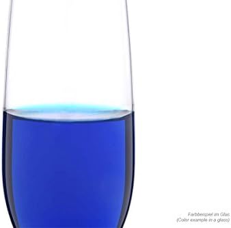 Alphacool crystal blue computer coolant packaging highlighting anticorrosive and biocide protection features