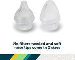 Safety 1st nasal aspirator with two sizes of soft nose tips
