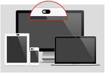 TENOC Ultra Thin Camera Blocker profile comparison on a MacBook Air