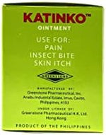 Two pack of Katinko Ointment 30 gram jars for joint pain and insect bites.