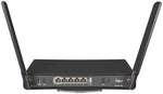 MikroTik hAP ax3 US Version enterprise access point ports back view