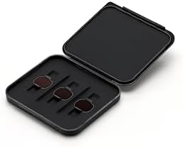 Top down view of Skyrover ND16 ND64 and ND256 filter accessories