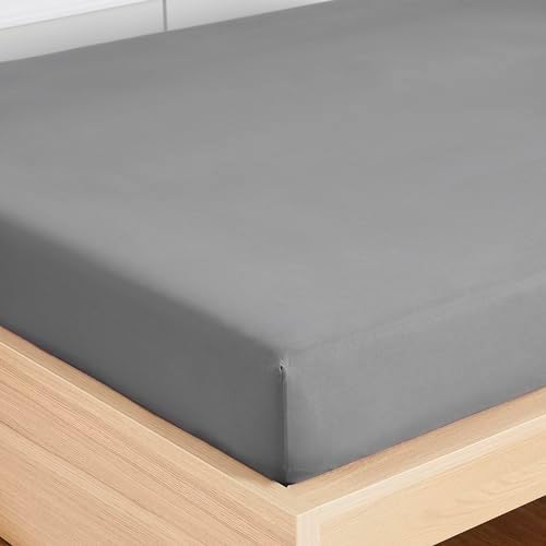 Gray brushed microfiber fabric texture detail