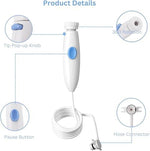 Replacement hose connection point for water flosser