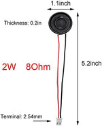 Top view of JJHXSM compact speakers for DIY electronics