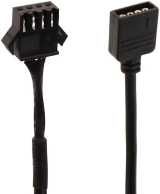 Lanminglel custom rig building power adapter demonstrating link compatibility with interior case lighting