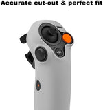 Houjunor gray silicone sleeve cover for DJI Avata 2 remote showing flexible shockproof material texture