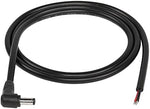 Detailed view of the flexible black PVC outer jacket on the SinLoon heavy duty copper power cord