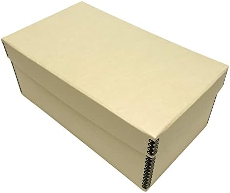 Stackable Lineco archival storage boxes on a shelf