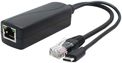 ANVISION 5V PoE Splitter ports and RJ45 Ethernet input interface