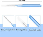 EasyHonor dental flossing tool with its protective travel cap attached