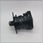 Detail view of Bayodi projector lens mount and assembly