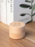 Top view of iwoohome tooth storage holder for baby teeth