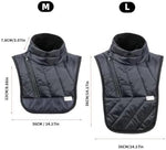 Premium black thermal neck cover for outdoor sports and highway riding