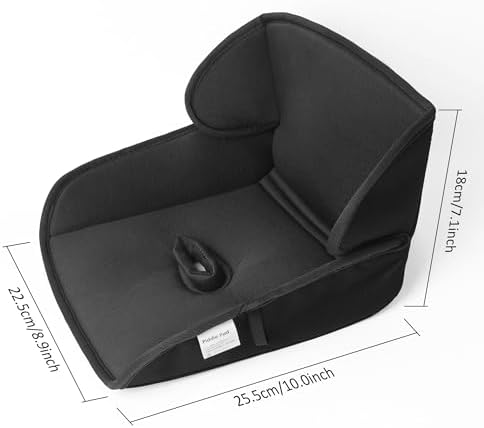 Waterproof car seat protector installed in a toddler car seat