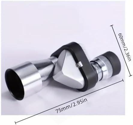 ModernMart pocket sized monocular telescope being held easily in a hand to demonstrate its portable size.