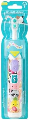 Close up of soft rounded bristles on the Brush Buddies Squishmallows brush.