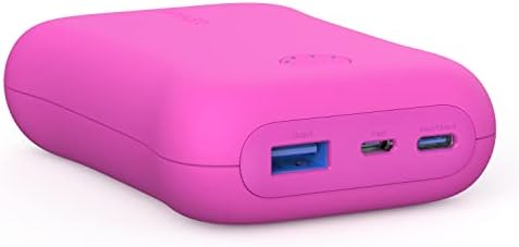 Anker child friendly portable tablet charger displaying its durable bpa-free rubber finish