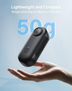 BOBLOV wearable action camera displaying the adjustable length magnetic neck strap accessory