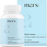 mars by GHC Lion's Mane Capsule with moringa powder and tongkat ali