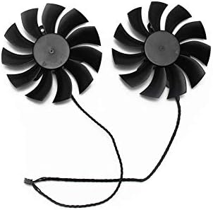 NNL replacement fan for EVGA GTX series video cards rear specifications label