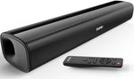 Saiyin soundbar with remote control and cables