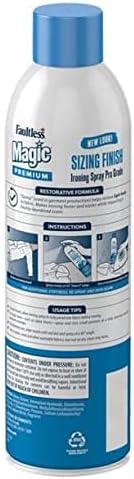 Authentic Faultless Magic Sizing aerosol spray for wrinkle-free clothes