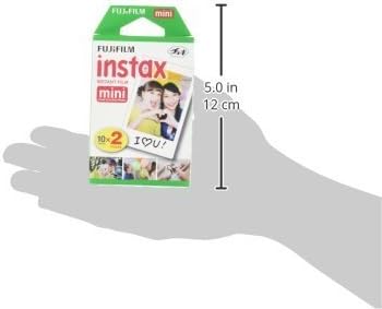 Fujifilm credit card size glossy instant prints showing vibrant color development and monochrome portrait options.