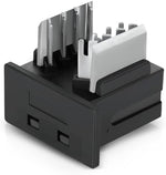 Close up view of Everest Media Solutions replacement head for 45Term tool