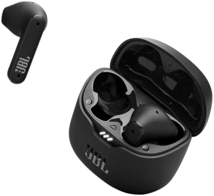 JBL Tune Flex earbuds showing stick form factor