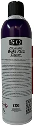 SQ brake parts cleaner packaging showing chlorinated formula