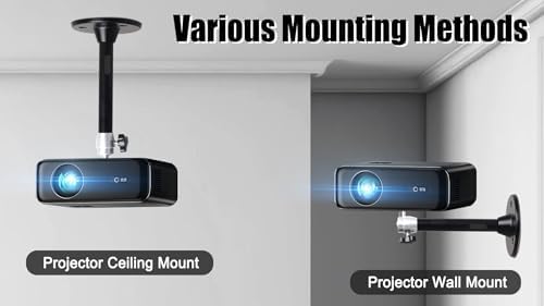 2-Be-Best universal projector mount cable management ties