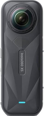 Insta360 action camera bundle with 128GB microSD memory card and carrying case.