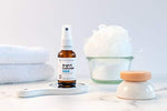 Premium 40 PPM colloidal silver mist bottle showing fine spray nozzle