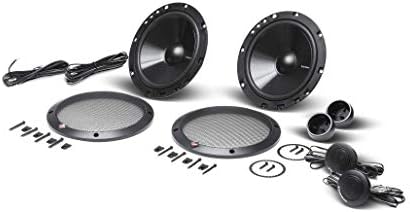 Mylar balanced dome tweeters from the Rockford Fosgate R1675-S system with surface and flush mounts